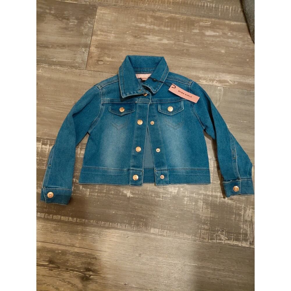 BCBG Girl's 2T Denim Jacket New with Tags